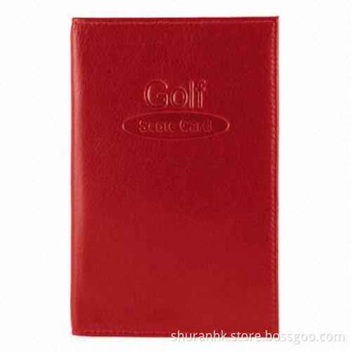 Golf Gift Scorecard Holder, Any Colors Aailable